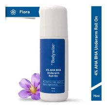 Be Bodywise 4% AHA BHA Underarm Roll On - With 2% Lactic Acid - Prevents Body Odour & Pigmentation