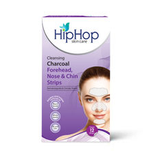 Hiphop Skincare Cleansing Charcoal Forehead, Nose & Chin Strips