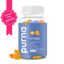 Purna Gummies Kids Multivitamin Gummies for Growth, Immunity and Health, 30 Day Pack