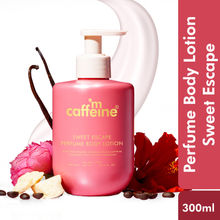 MCaffeine Sweet Escape Perfume Body Lotion With Niacinamide & Cocoa Butter Fruity Floral Fragrance