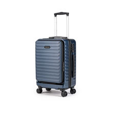 Assembly Cabin Trolley Bag- Polycarbonate 20 inch- Blue