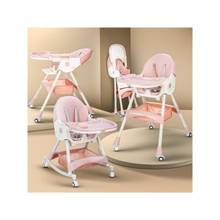 BAYBEE Pink Throne 4 In 1 High Chair For Baby (18-24 Months)