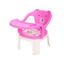 BAYBEE Pink Plastic Printed Chair