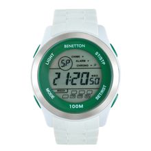 United Colors Of Benetton Digital Grey Dial Unisex Watch-UWUCG0502