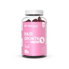 By Nature Hair Growth Gummies For Women With Biotin, Hibiscus & Shatavari