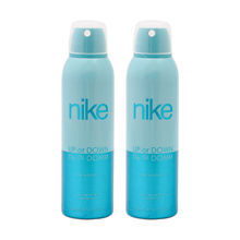 Nike Up Or Down For Woman Eau De Toilette Deodorant - Pack Of 2