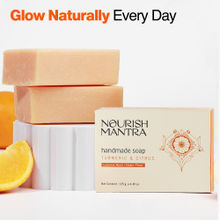 Nourish Mantra Turmeric & Citrus Handmade Bathing Bar Soap Pack of 2