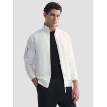 U.S. POLO ASSN. White Cotton Regular Jacket