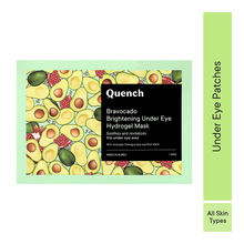 Quench Vitamin E Under Eye Patches With Avocado, Instantly Brightens & Depuffs Under Eyes