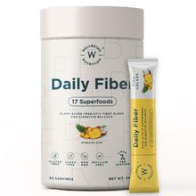 Wellbeing Nutrition Daily Fiber - 17 Superfoods For Weight Management, Sugar Control Pina Colada