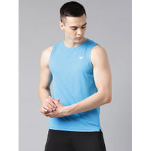 WOODS Solid Mustang Blue Tank