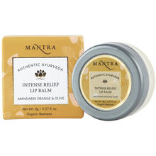 Mantra Herbal Mandarin Orange & Olive Intense Relief Lip Balm