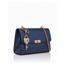 Shopsiiri White Radiance Lock And Key Keychain - Crystal Heart Lock Bag Charm