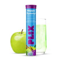 Plix Good Gut Pre+probiotic Green Apple 15 Effervescent Tablets For Gut Health- Digestion- Pack Of 1(15 tablets)