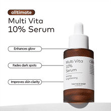 The Face Shop Alltimate Multi Vita 10% Serum - Vitamin C Brightening & Illuminating Korean Skincare