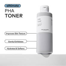 The Face Shop PHA Toner with Hyaluronic Acid – Liquid Exfoliant & Hydrates Skin to Improve Texture