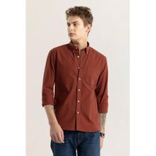 Snitch Shirtolo Plain Syrup Brown Shirt