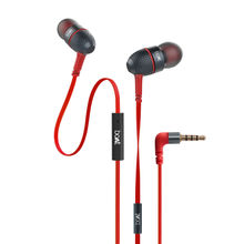 boAt BassHeads 220 N Tangle-free Wired Earphones with Enhanced Bass & Metal Finish (Red)