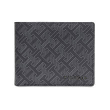 Tommy Hilfiger Men Leather Global Coin Wallet - Black
