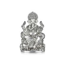 Shaze The Royale Religious Figurine Home Decor Base Material Resin and Silver Plated