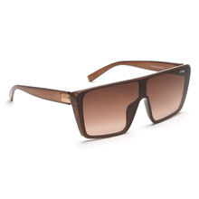 IRUS Uv Protected Sunglasses for Men with Brown Coloured Gradient Polycarbonate Lens (141)