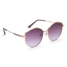IRUS Uv Protected Sunglasses for Women with Purple Coloured Gradient Polycarbonate Lens (58)