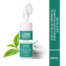 Love Earth Anti Acne & Chemical Exfoliation Foaming Face Wash
