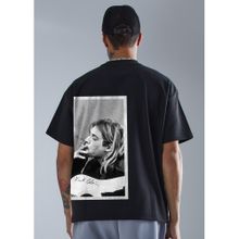 PRONK Grunge Is Not Dead Men Oversized Graphic T-Shirt