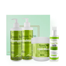 Volamena Green Tea Complete Hair Detox & Repair Kit