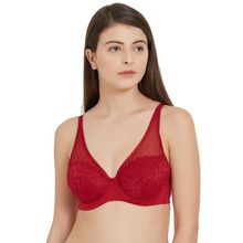 SOIE Non-Padded Wired Bra - Red