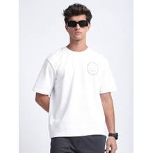 R&B Graphic Regular White T-Shirt