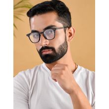 ROYAL SON Full Rim Black Computer Blue Light Blocking Specs Frames for Men Women- SF0058-C1 (47)