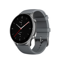 Amazfit GTR 2e Smartwatch with AMOLED Display, SpO2 & Stress Monitor (Slate Grey)