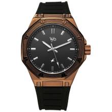 Fastrack Vyb Rebel Quartz Black Dial Analog Watch For Men - FV30008QP01W (M)