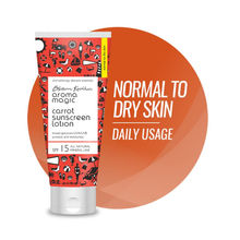 Aroma Magic Carrot Sunscreen Lotion SPF 15 UVA/UVB All Natural Mineral Line