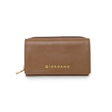 Giordano Women's Brown PU Casual Wallet (S)