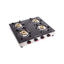 Wonderchef Galaxy Glass Manual Cooktop 4 Burner