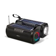 Fingers SolarHunk2 Portable Speaker with Built-in Solar Charging Panel (Solar & Power Outlet charge)