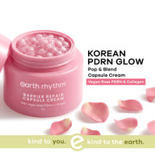 Earth Rhythm Capsule Cream For Barrier Repair With Vegan Rose Pdrn & Collagen