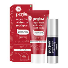 Perfora Teeth Whitening Serum + Super Fresh Toothpaste