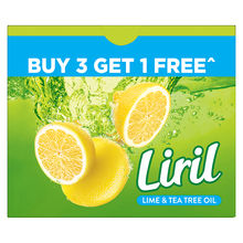 Liril Lime & Tea Tree Oil Soap (buy 3 Get 1 Free)