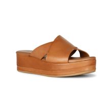 Naturalizer Tan Women Slip-On Heels