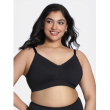 Zivame True Curve Beautiful Basics Double Layered Non Wired Full Coverage Bra - Tap Shoe