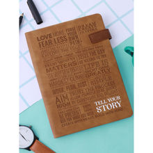 Doodle Collection Flip Bound A5 Notebook With Magnetic Flip Closure