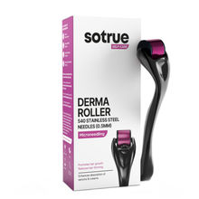 Sotrue Derma Roller For Hair Growth & Skin Tightening 0.5mm With 540 Stainless Steel Needles