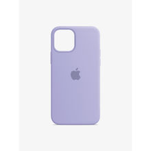 Treemoda Lavender Solid Silicone Apple Iphone 14 Back Case