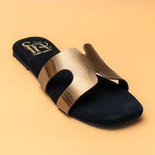 Dapper Feet Square Toe H Flats-Copper