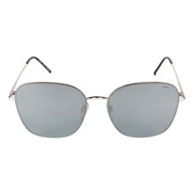 Invu Sunglasses Rectangular Sunglass With Silver Lens For Men