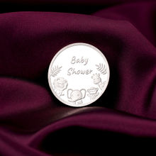 GIVA 999 Sterling Silver Baby Shower Coin