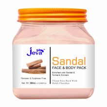 Jeva Sandal Ubtan Face Pack With Haldi Chandan